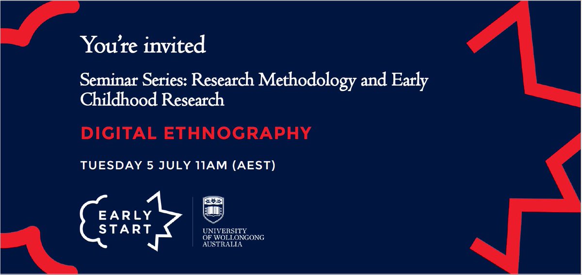 Join our expert panel <a href="/JessicaMantei/">Jessica Mantei</a>, <a href="/lepaatsch/">Louise Paatsch</a> &amp; Clara Rivera for the 2nd seminar in our research series, this time discussing what digital ethnography is and the benefits of this research method. Register here: uow-au.zoom.us/webinar/regist…
