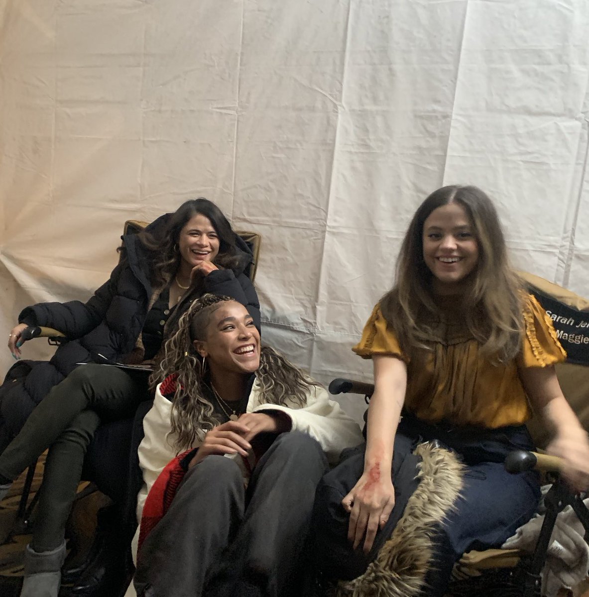 A gift! Thank you <a href="/JeffLieber/">Jeffrey Lieber</a> <a href="/NickiRenna/">Nicki Renna</a> and @Joey_Falco for trusting me to bring Kaela to life. Thank you to my sisters for life <a href="/sarahjeffery/">Sarah Jeffery</a> <a href="/Melonie_Diaz/">Melonie Diaz</a>. And thank you to all y'all supporting the show from day one and still welcoming me into the charmed family with ease ❤️