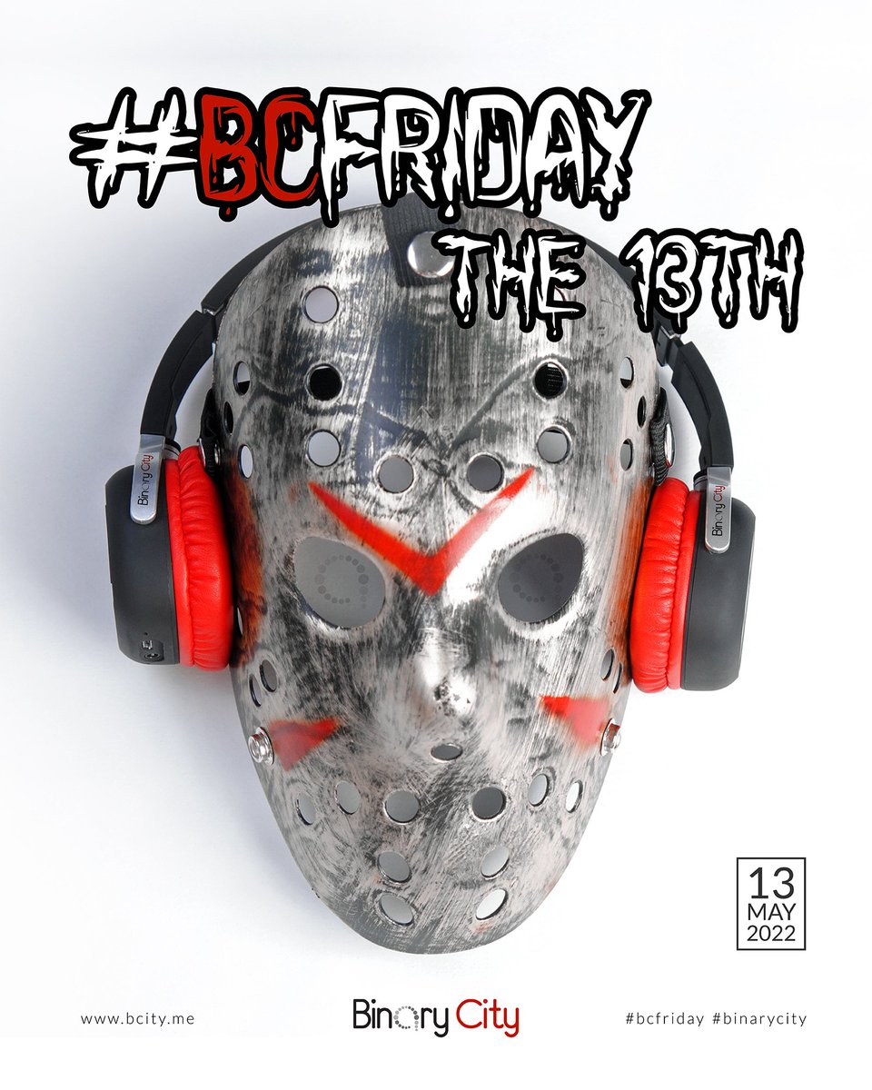 Happy Friday the 13th! 👻
#binarycity #bcfriday #friday13th #iaintscared 👀😂 
Have a lovely day everyone. 🤗💃🕺

bcity.me
