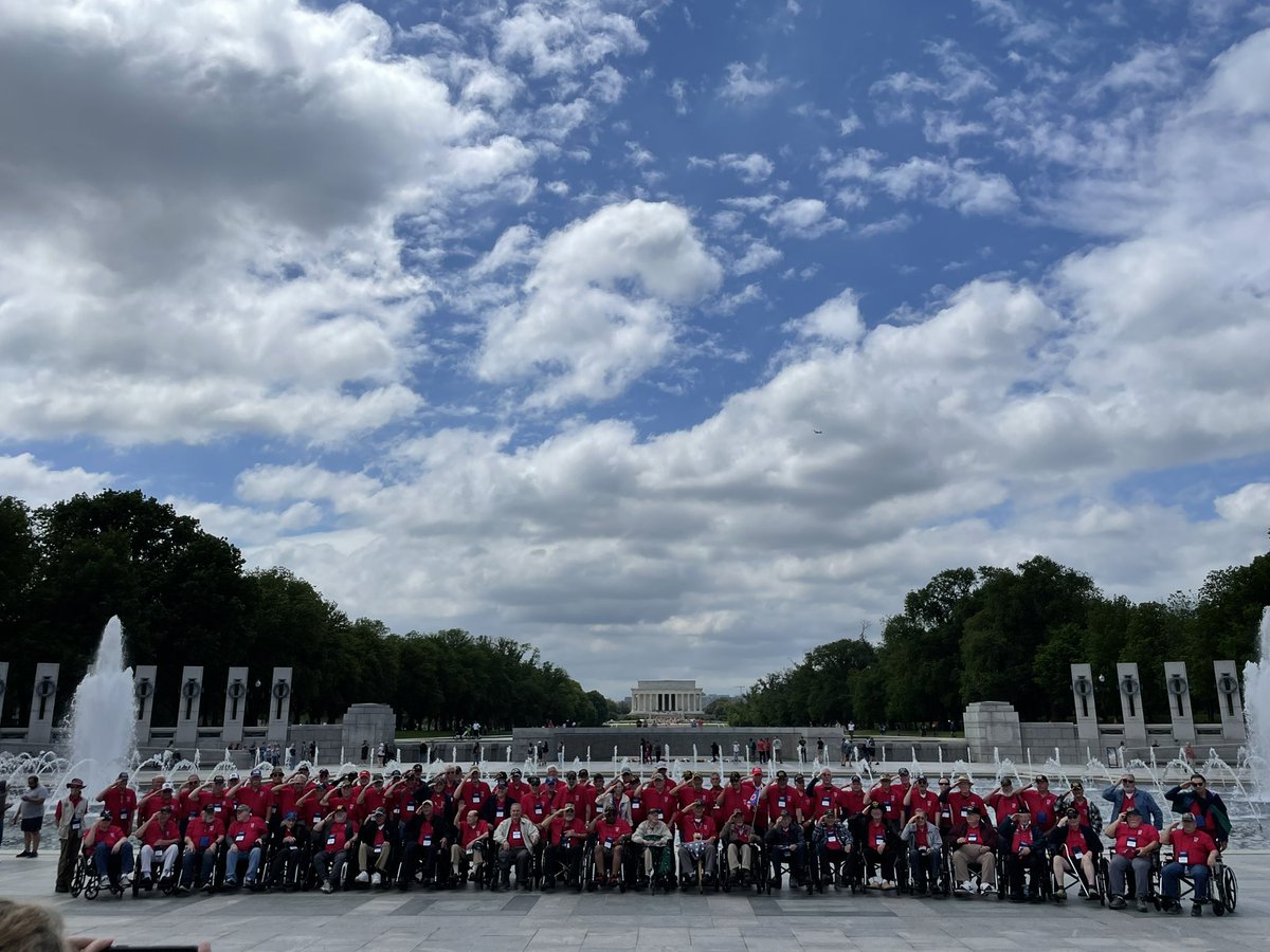 It’s hard to put into words what today has meant to me. I had the incredible honor of joining 90 Veterans, including four WWII Veterans, to our Nation’s Capital on the <a href="/honorflightcmh/">Honor Flight Columbus</a>. Today has brought me tears, smiles and endless gratitude for these American Heroes❤️🇺🇸