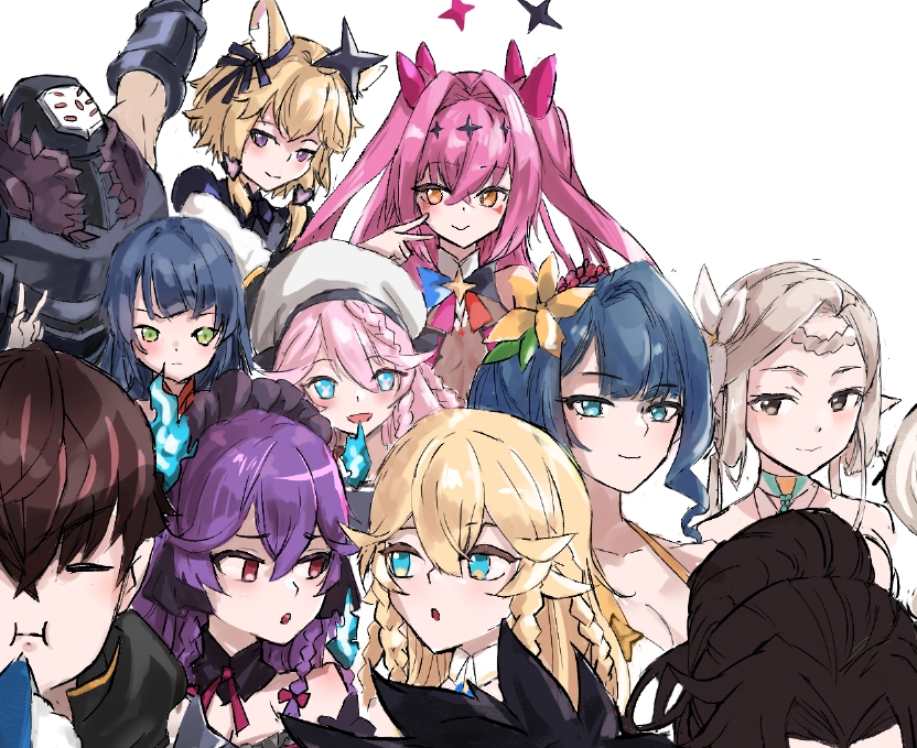 HanasawaHsu's tweet photo. 😆 安潔莉卡三人娘~
#epic7 #epicseven #에픽세븐 #第七史詩 #エピックセブン #pcdrawing #gamedrawing #animedrawing #artofinstagram #art #pixiv #E7Art https://t.co/fhf2jh6M3d
