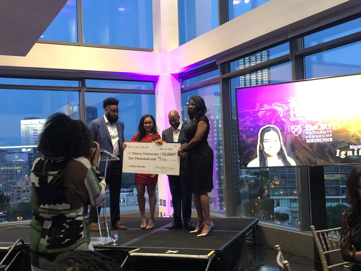 docwithapurpose's tweet photo. Congrats to @EmoryEmpact @EmoryMedicine students Ashley Harriott &amp; @A_Ryce for being awarded the @elevatemedinc scholarship 
✅#mentorship 
✅leadership training
✅financial wellness education 
#MedTwitter #MedEd #DiversityandInclusion https://t.co/3SiJdvo0WS