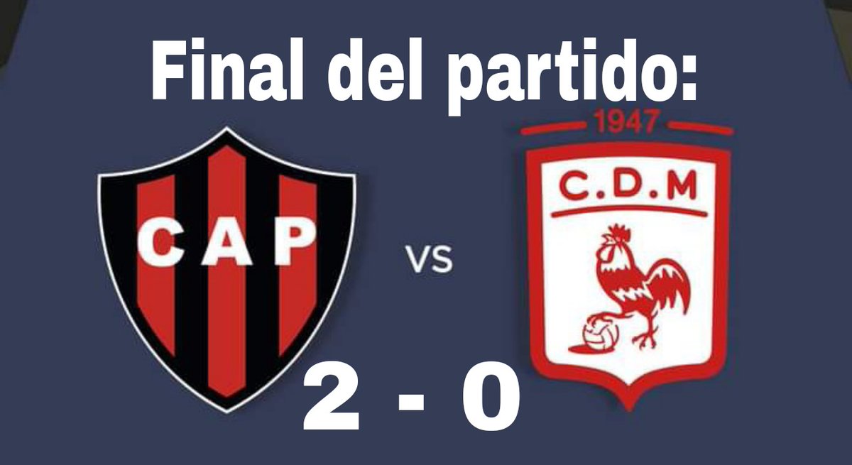 orgullomayor's tweet photo. #Fútbol ⚽ #CopaArgentina 🏆 #MORxPAT
Lo perdió en una "ráfaga" y quedó afuera de la copa
Con goles de Axel Rodríguez (8' ST) y Nicolás Castro (10' ST), Morón cayó 2 a 0 con Patronato, en Santa Fe y quedó afuera de la "Copa Argentina".
#VamosGallo 🐓 https://t.co/qQi9dx1aFp