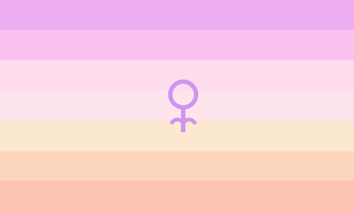 ୨୧ transxenic lesbian flag !

⚢︎ creator : 🦈
⚢︎ who can use it? 一 any lesbian who is transxenic

୨୧ 一 please DM us for removal.