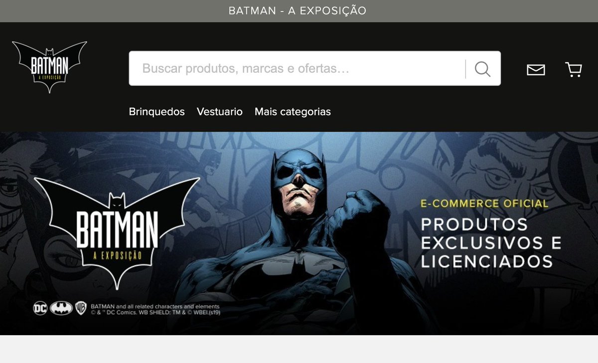 Ivan_Costa's tweet photo. Com o retorno de @BatmanExpo no Shopping Iguatemi Campinas, chega também a nova e remodelada Loja Oficial, tanto física quanto online, cheia de bat-produtos oficiais e exclusivos, com entrega para todo o Brasil.
Clique no link e conheça!
https://t.co/rKrPNvnc0P https://t.co/F6fSf0e90k