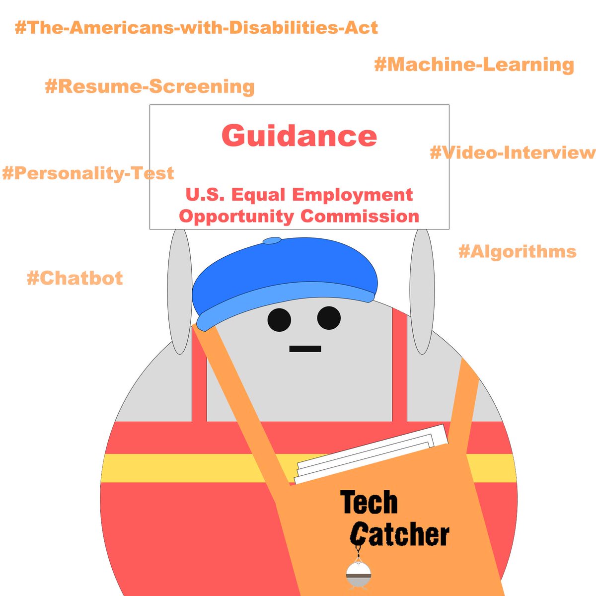tech_catcher's tweet photo. EEOC explains how employers’ use of software that relies on algorithmic decision-making may violate the ADA #ADA #AI #Algorithms #resume_screening #chatbots #video_interview (https://t.co/xsoQOpBdxF) https://t.co/E5Q7uO9KWe