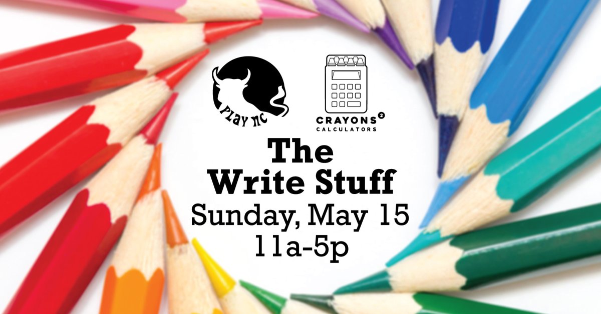 PlayDurham's tweet photo. Remember to bring WRITING TOOLS to donate to @C2CDurhamNC this weekend! Please help us collect pencils, markers, crayons, sharpies, and highlighters to stock the free Durham Public School teacher warehouse! Details on our FB event, here: 
https://t.co/xS1cceKOEH

Thank you! https://t.co/WrLB17j1wU
