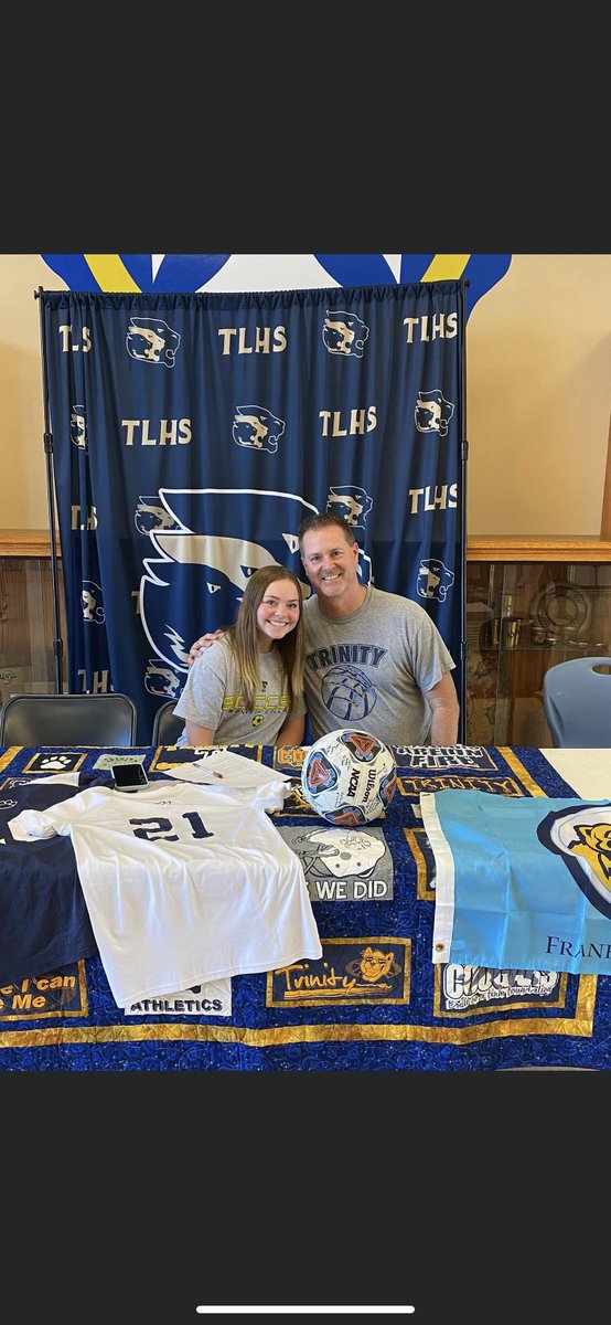 Shout out to Lady Cougar <a href="/kailene23/">Kailene</a> Kailene Cockerham on signing her letter of intent to play soccer at Franklin College. We are proud of you K! Good luck at Franklin. #CougarPride