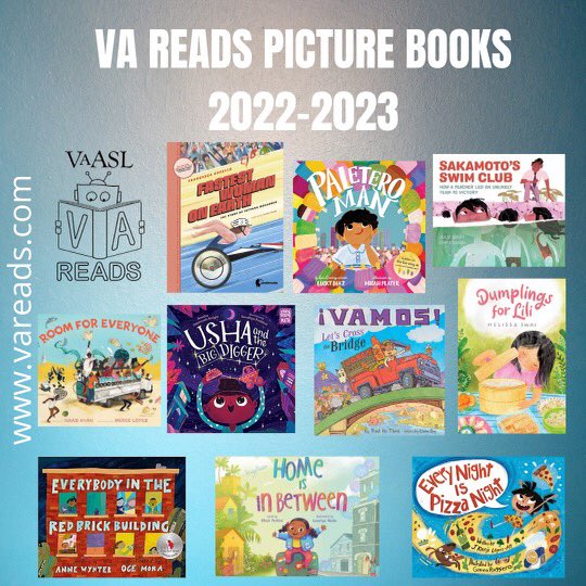 jennymock's tweet photo. I’m excited about the picture books selected for the 2022-2023 @VAREADS1! https://t.co/Q3OiKhCB5T