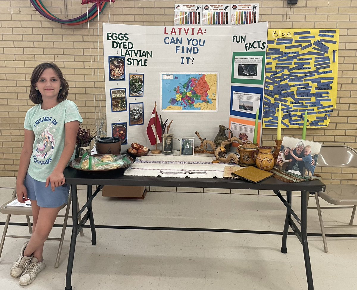 IndianTrail_PTA's tweet photo. IT International Fair is back! Thank you to the families who hosted a table and those who came to visit and learn. Big thanks to @mariana_nicasio @mrs_leff &amp; @b_eliopulos for stopping by and asking great questions of our students! https://t.co/HgvB4Sg6x6