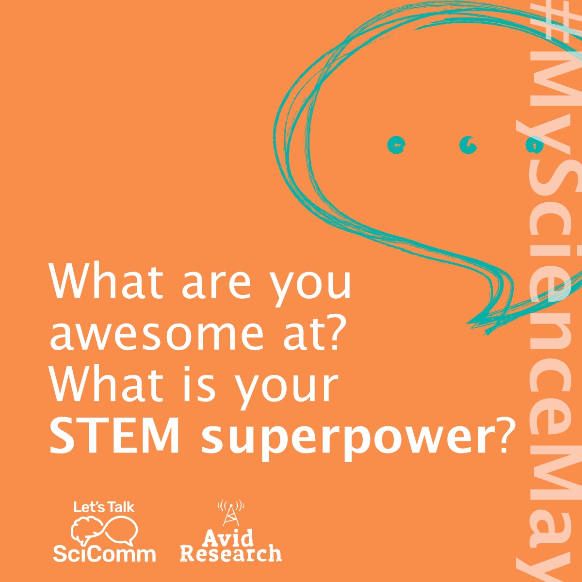 avid_podcast's tweet photo. It's Friday the 13th! Not talking superstitions here.. talking super powers for #MyScienceMay.. what are you just awesome at, what is your STEM superpower? Do you make awesome figures, choose great statistical methods, tell great stories, have some ticktok powers? https://t.co/GaPh4vIxKo