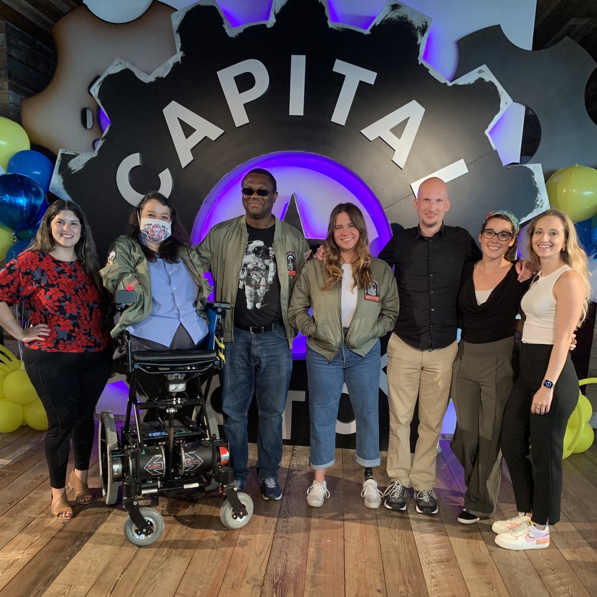 CarleyDeardorff's tweet photo. From one incredible event @CFDiversity to another. I’m in awe today. Thank you @thatbrooke &amp; @WeAreDivInc for inviting me to  @austinwoman! And huge shout-out to @HaleyEGuerin &amp; @theessenceofg for an INCREDIBLE #AccessibilityinTech summit. Inter generational love all around. 💞💜 https://t.co/dAPqJOi81t