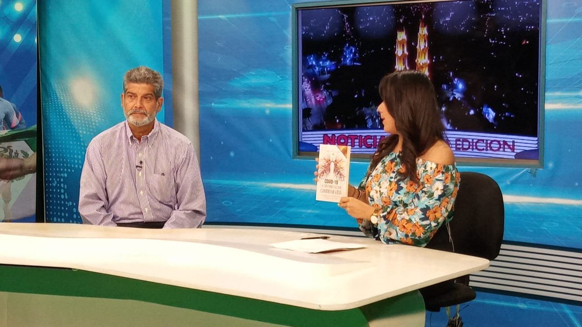#AlMomento En #NoticiasTVT, <a href="/GabyvAMOR/">Gaby Vargas</a> entrevista al Dr. <a href="/GrahamZapata/">Luis Felipe Graham</a>, quien está próximo a presentar su libro "COVID-19: La enfermedad que cambió mi vida", donde narra lo que vivió con la enfermedad y cómo enfrenta su nueva realidad.
