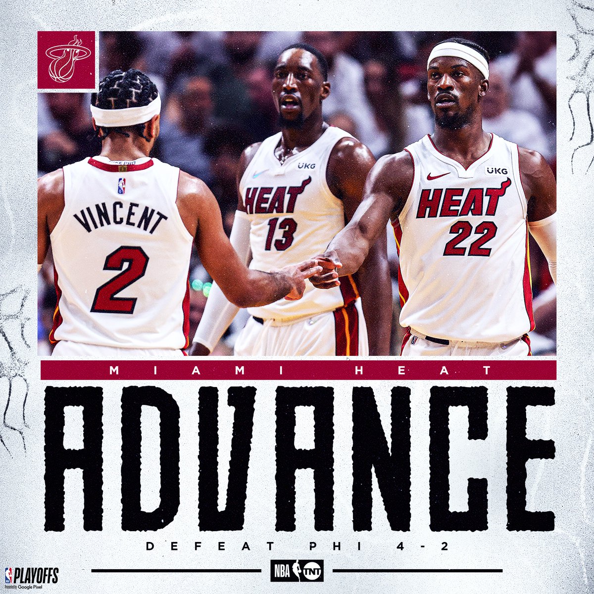 Miami Heat Fanatics Authentic 2023 Eastern Conference Champions 15 X 17 