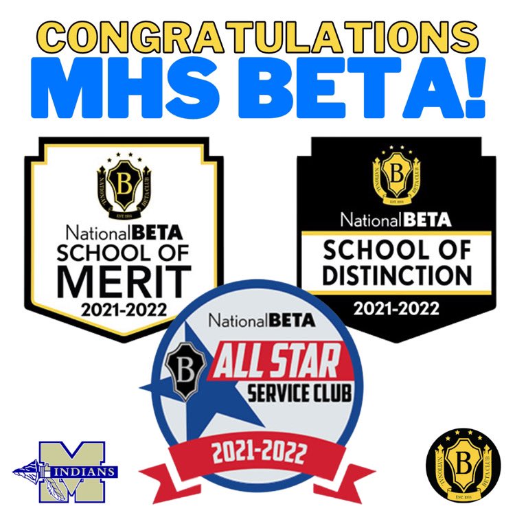 McEachern HS Beta (@mhsbeta) on Twitter photo It’s been a good month for MHS Beta! The National Beta Office has recognized the club for growth and inclusion in our membership as well as service in our community. #leadbyserving <a href="/McEachernHigh/">McEachern High School</a> @powder_springs <a href="/CobbSchools/">Cobb County Schools</a> <a href="/McEachernSports/">McEachern HS Athletics</a> @georgiabetaclub It’s been a good month for MHS Beta! The National Beta Office has recognized the club for growth and inclusion in our membership as well as service in our community. #leadbyserving <a href="/McEachernHigh/">McEachern High School</a> @powder_springs <a href="/CobbSchools/">Cobb County Schools</a> <a href="/McEachernSports/">McEachern HS Athletics</a> @georgiabetaclub
