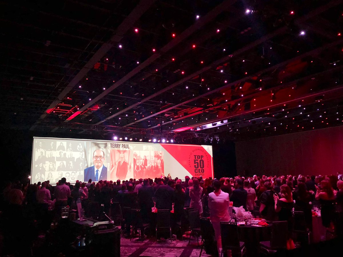 An incredibly special night at @atlanticbus Top 50 CEOs gala, with Chief Terry Paul @membertoucorp receiving 2022 CEO of the Year.

The first Indigenous person to hold the title, Chief Paul has created generational and sustainable wealth for his community. Congratulations!!