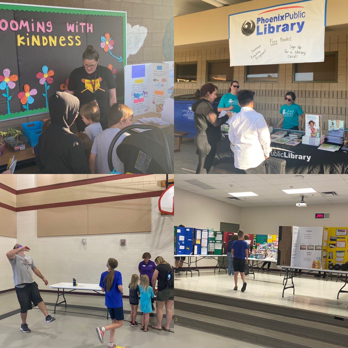 Sunrise Showcase is in full swing tonight! We love having our families back on campus!