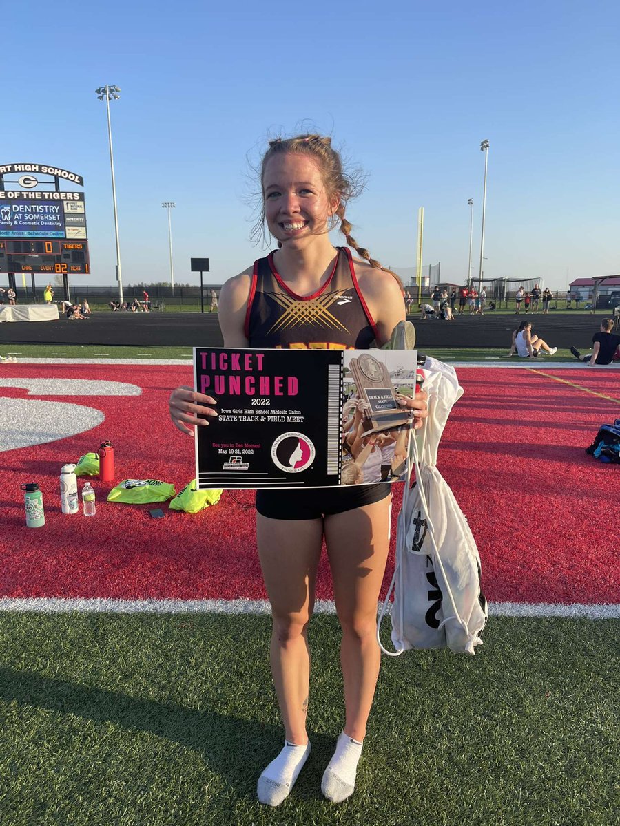 STATE UPDATE!

Another TWO tickets punched for Jazz Dagel in both the 100 M Dash and the 200 M Dash!

Good luck at the blue oval Jazz!! 
<a href="/JazzDagel/">Jazz Dagel</a> 

#ifacadetpride