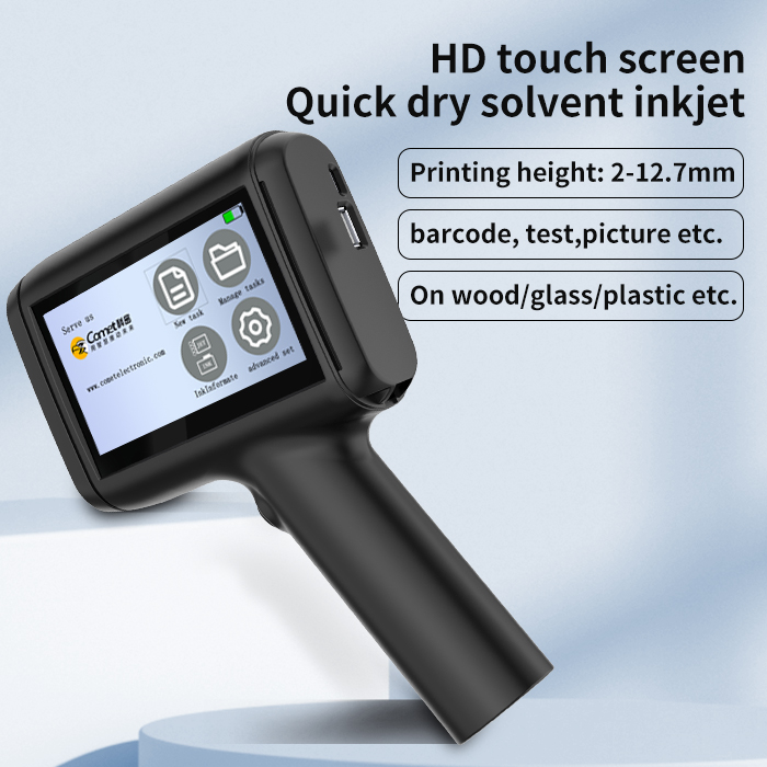 Comet_Zoe's tweet photo. 2022 New Portable Handheld Inkjet Printer 12.7MM
#Printing on paper
#Printing on cable
#Printing on glass
#Prining on wood 
#Printing on plastic
#Printing on metal
#printinkstechnologies #inkjet #printing #batchcodingmachine #packagingsolutions #variabledata https://t.co/OVnXB54t5K