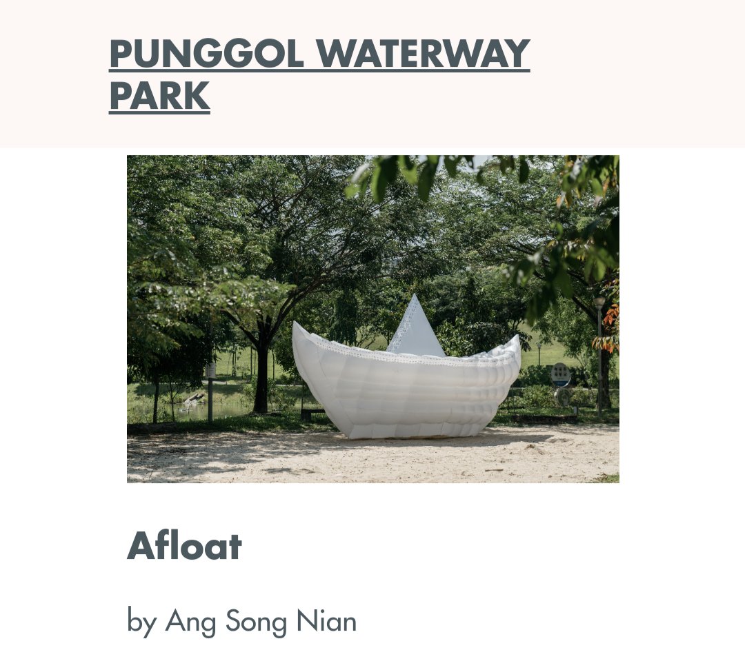 Jacq_GLIM060's tweet photo. There are 5 public art installations that echo artists' aspirations in hope, recovery and transformation, at 3 parks in #Singapore. Have you found the 5th one? @ArtsAgeingNTU

https://t.co/WKQUI21EVz https://t.co/QK3slAQkV5