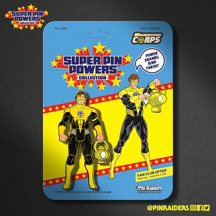 NEW PRE-ORDERS SAT MAY 14th
@ 9AM PACIFIC/12PM EAST

#SuperPinPowers VARIANTS! Bizarro, Wally West Flash and Sinestro Corps Hal Jordan!

SEE YOU SATURDAY MORNING! #PINRAIDERS

➡️ ESTIMATED TO SHIP AUGUST 2022

*Digital Images Shown. Product & Decoration May Vary.

#CollectThemAll