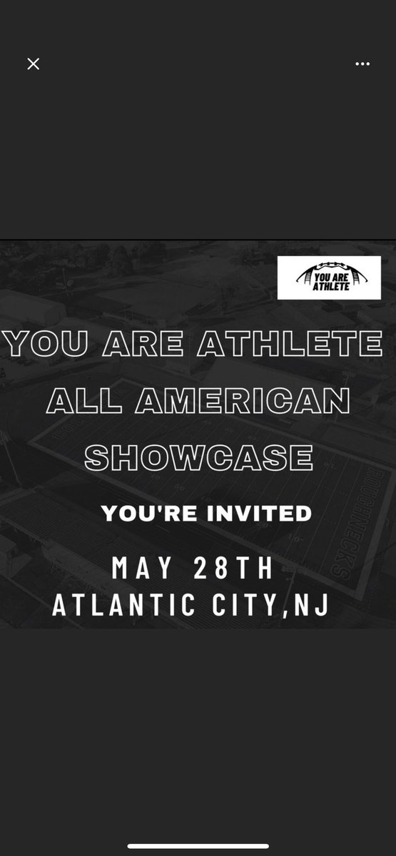 Thank you <a href="/youareathlete/">You Are Athlete</a> for the invite!