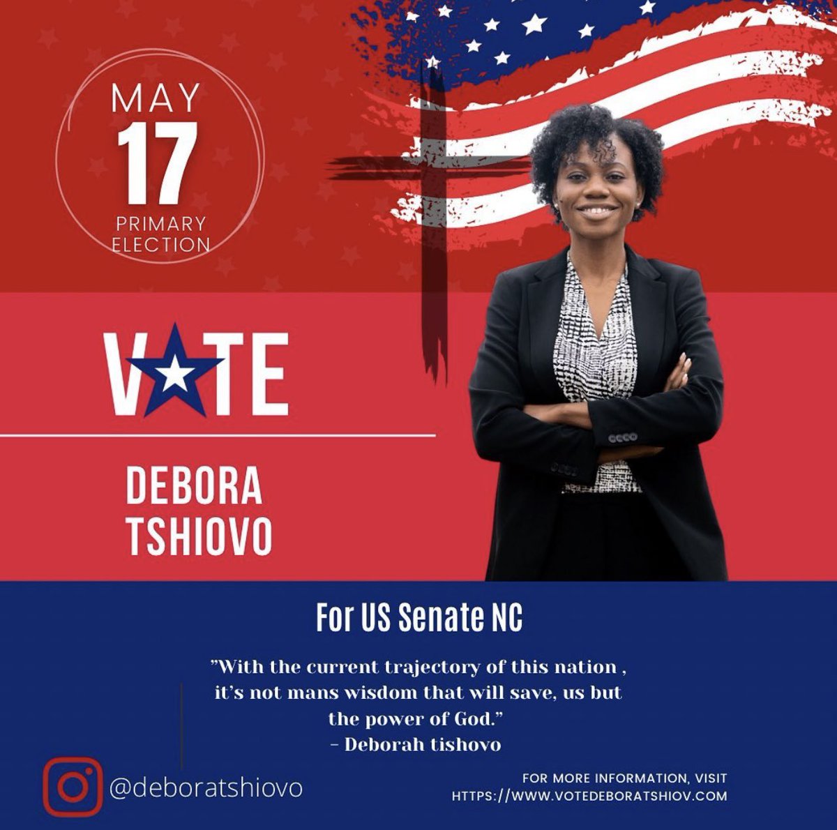 TshiovoM's tweet photo. #vote #VoiceToLead #Election2022 #NorthCarolina https://t.co/SBGxHO8Eqo