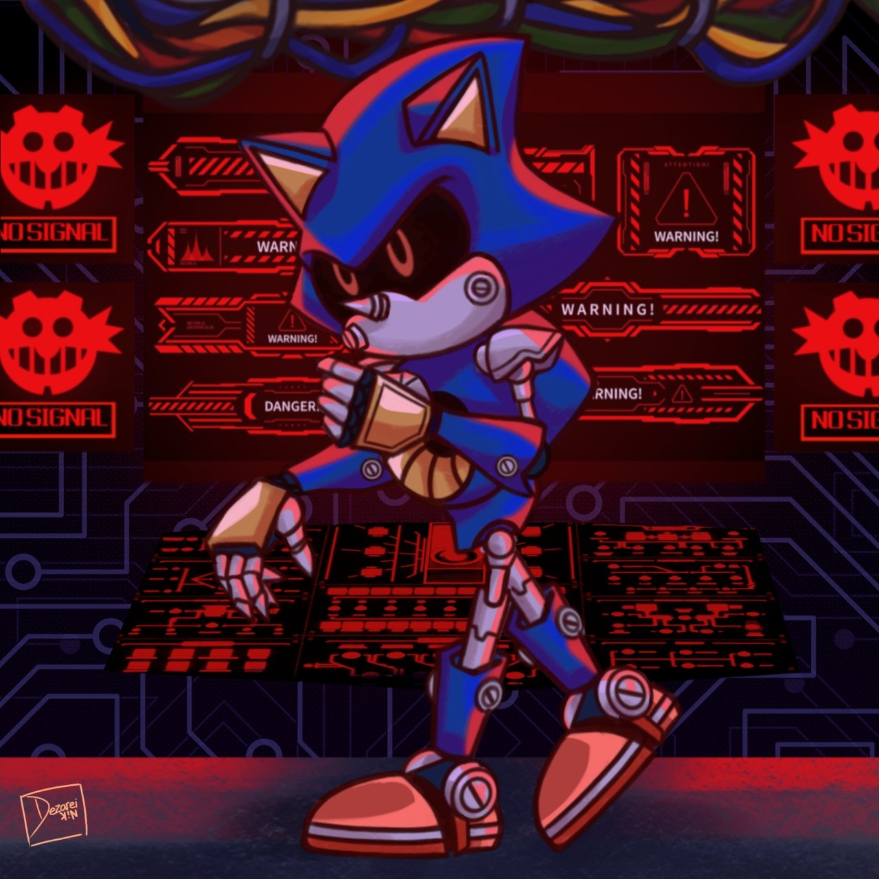 DeZZZ 🏳️‍⚧️ on X: Metal Sonic appreciation club 🤺 #SONIC