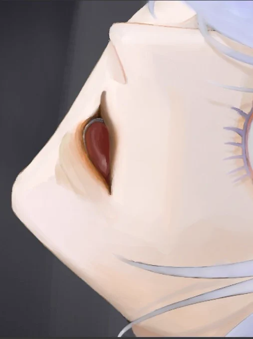個人的に好きな口達 #唇フェチ  #イラスト 