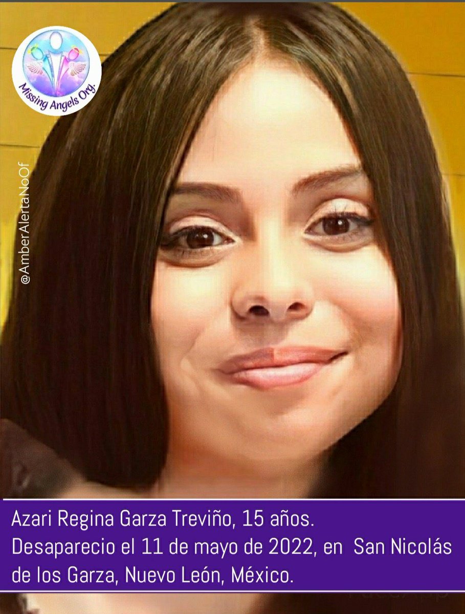 Azari Regina Garza Treviño, 15 años.
#desaparecio 11/My/2022, en San Nicolás de los Garza, Nuevo León.
ℹ facebook.com/13375507000245…

Cualquier inf. <a href="/FiscaliaNL/">Fiscalía Nuevo León</a> 
<a href="/AmberAlertaNoOf/">XxX porn hub 👺</a> 

<a href="/Drago237/">Drago Tsuji</a> 
<a href="/msalguerb/">María Salguero</a> 
<a href="/MayeyaMota/">AlmaMotaM. #GuarderiaABC y #StopChildSexualAbuse</a> 
<a href="/AngelAMelo1/">Angel A. Melo</a> 
<a href="/wendyselene/">Wendy Selene Pérez</a>
<a href="/Missing_Marijo/">Maria Jose Monroy Enciso</a> 
<a href="/Fam_Unidas_AC/">FamUnidasporunacausa</a>