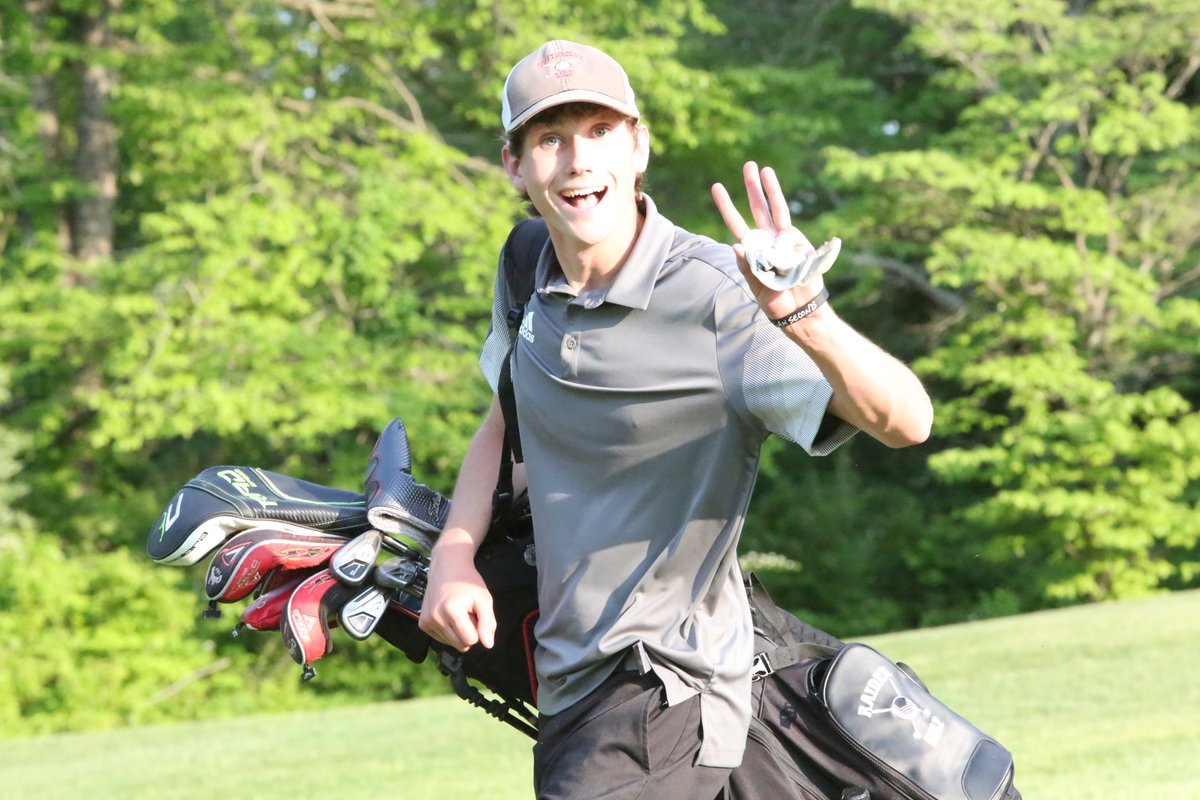 Southridge senior golfer Cory Abell likes the camera, ladies and gentlemen.