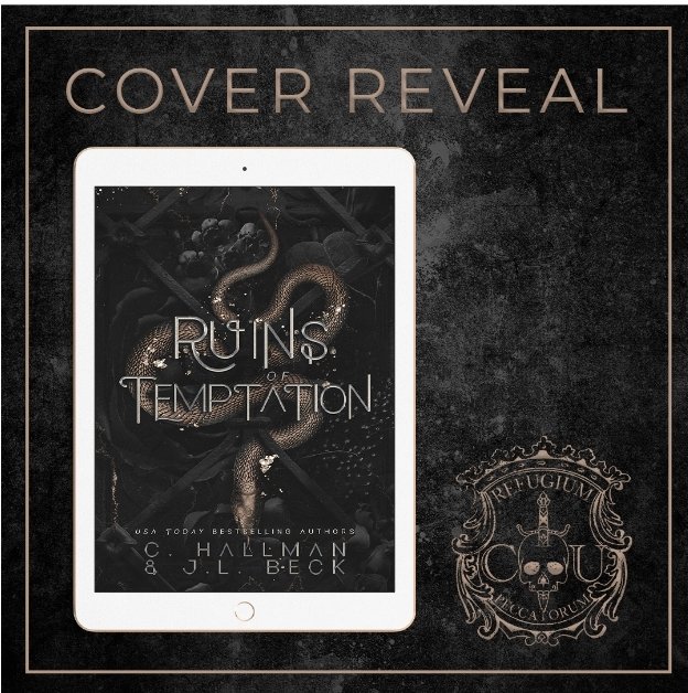 CautionUnstable's tweet photo. Check out this beautiful cover reveal for RUINS OF TEMPTATION by JL Beck &amp; @CassyHallman, releasing June 24th!! Make sure to preorder your copy today of this all-new, enemies-to-lovers, dark romance TODAY!!

Preorder your copy here: https://t.co/o0EdVi322O https://t.co/iD0bYCqjFm