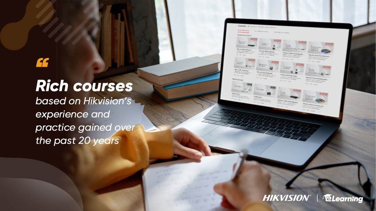 HikvisionHQ's tweet photo. With #HikvisioneLearning, you will learn and get prepared to utilize, select, and deploy future-proof security products and solutions from our certification programs.
Start from today>>> https://t.co/PrLXnKyH4J https://t.co/7Ecoy56FWf