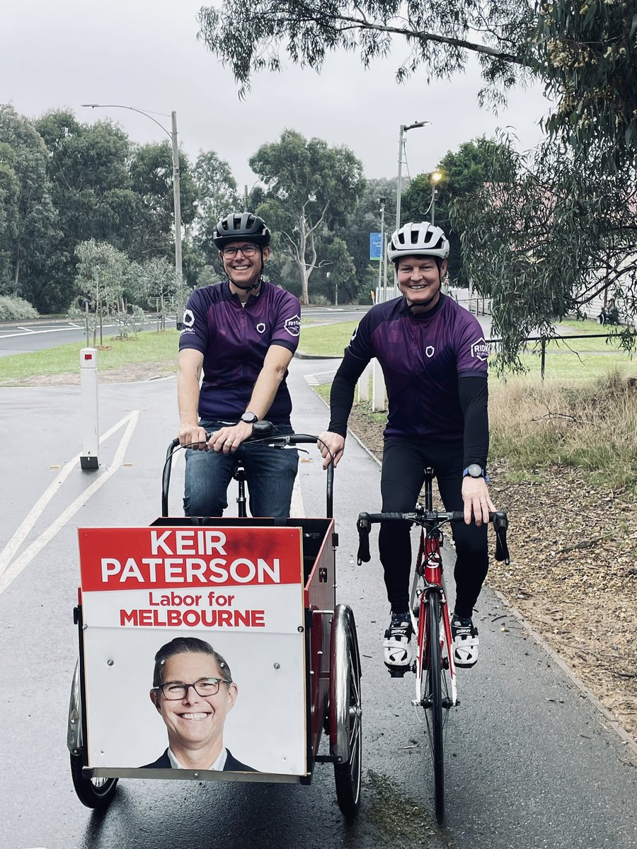 BenCarrollMP's tweet photo. I’m in the final 48 hours of my #RideToFightCancer to support @PeterMacCC’s mission to #DefeatCancer. Thanks Keir for your donation and the ride this morning. One final push this weekend! 🚴♂️💪https://t.co/GjNkxDCNS2 https://t.co/fVjmFNQIJL