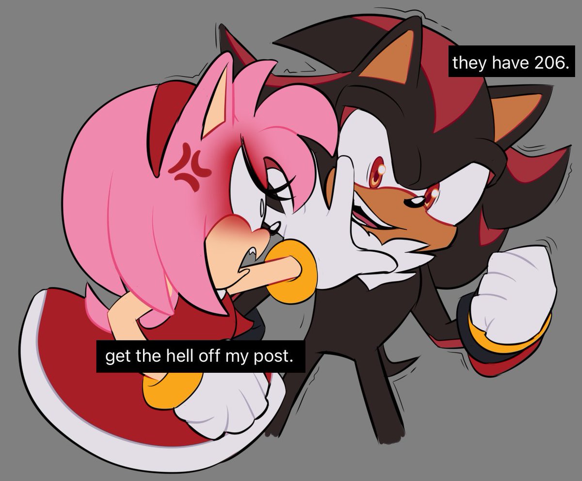 Project: Sonamy on X: nice try amy~ artwork by @Raitochan3