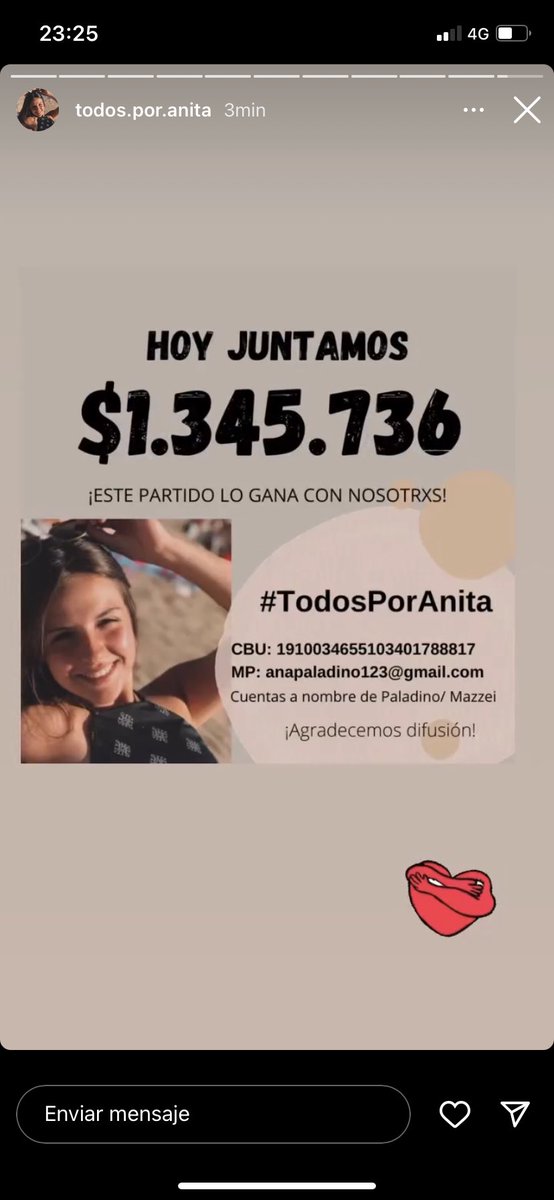 CeciliaMazzei29's tweet photo. Gracias y mas gracias ❤️🙏🏻 https://t.co/eRprYJg3Ub