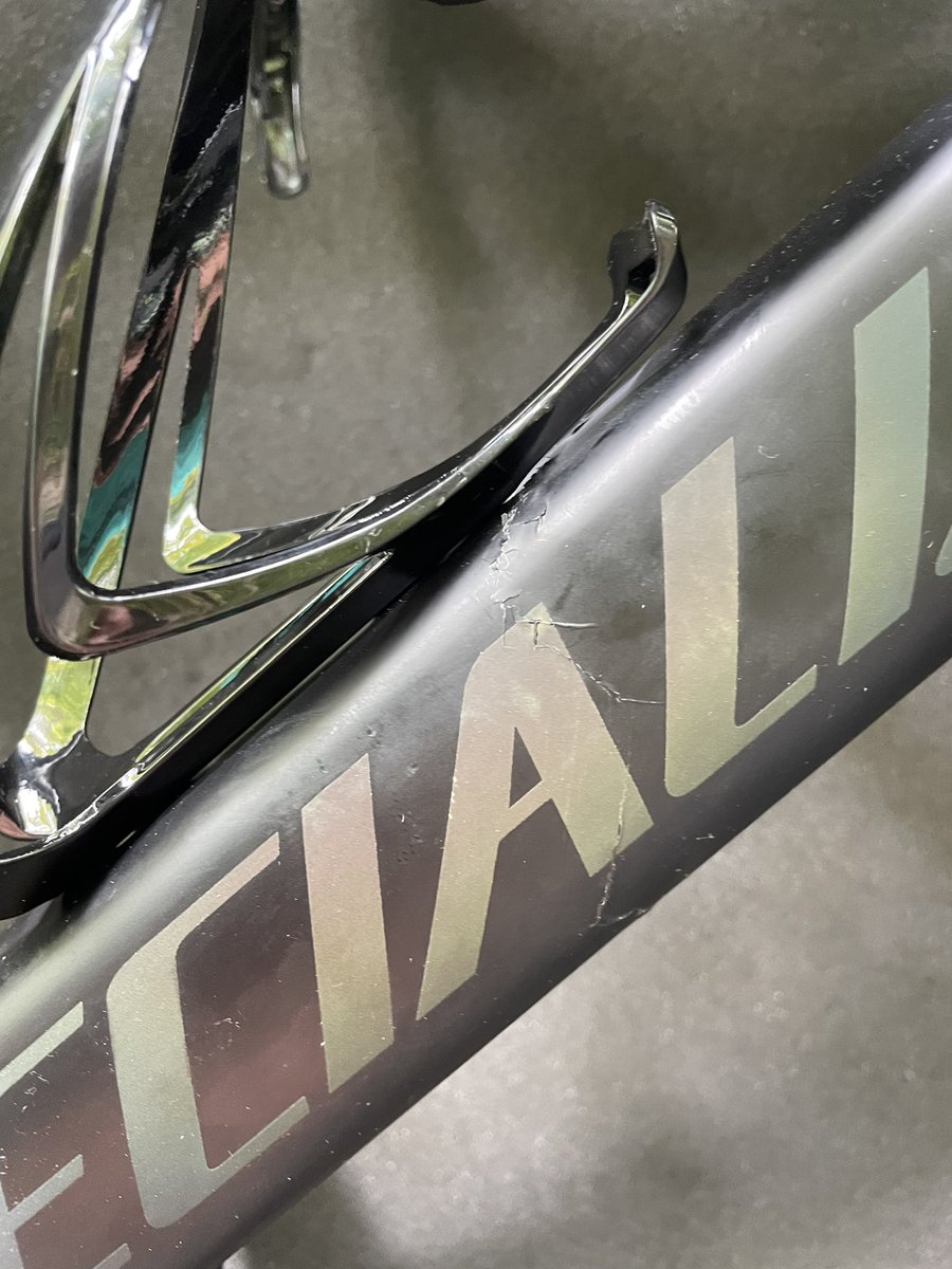 diegoacst's tweet photo. my bike was damaged after one of your flights to the Dominican Republic from Cancun, who will be responsible for the damage and repair cost? A mess @AmericanAir https://t.co/620KRFa1CL