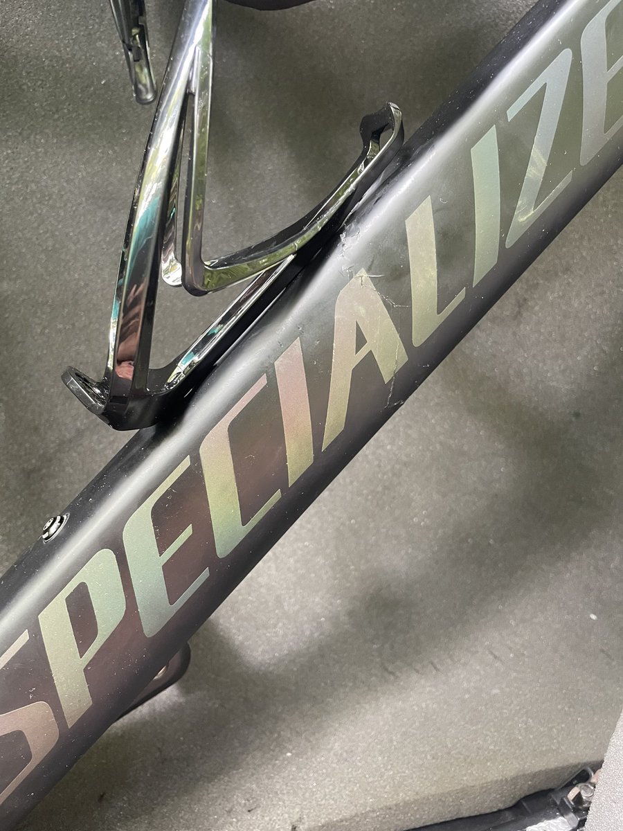 diegoacst's tweet photo. my bike was damaged after one of your flights to the Dominican Republic from Cancun, who will be responsible for the damage and repair cost? A mess @AmericanAir https://t.co/620KRFa1CL
