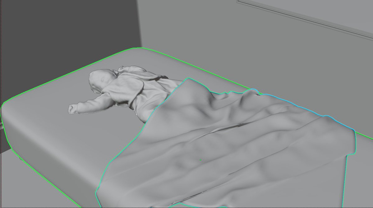 tobalog's tweet photo. Blenderで我が子を構築してみた。VRゴーグルを装着すれば、いつでも1歳の頃の子どもに会える……！ https://t.co/6XrYQwuaXf