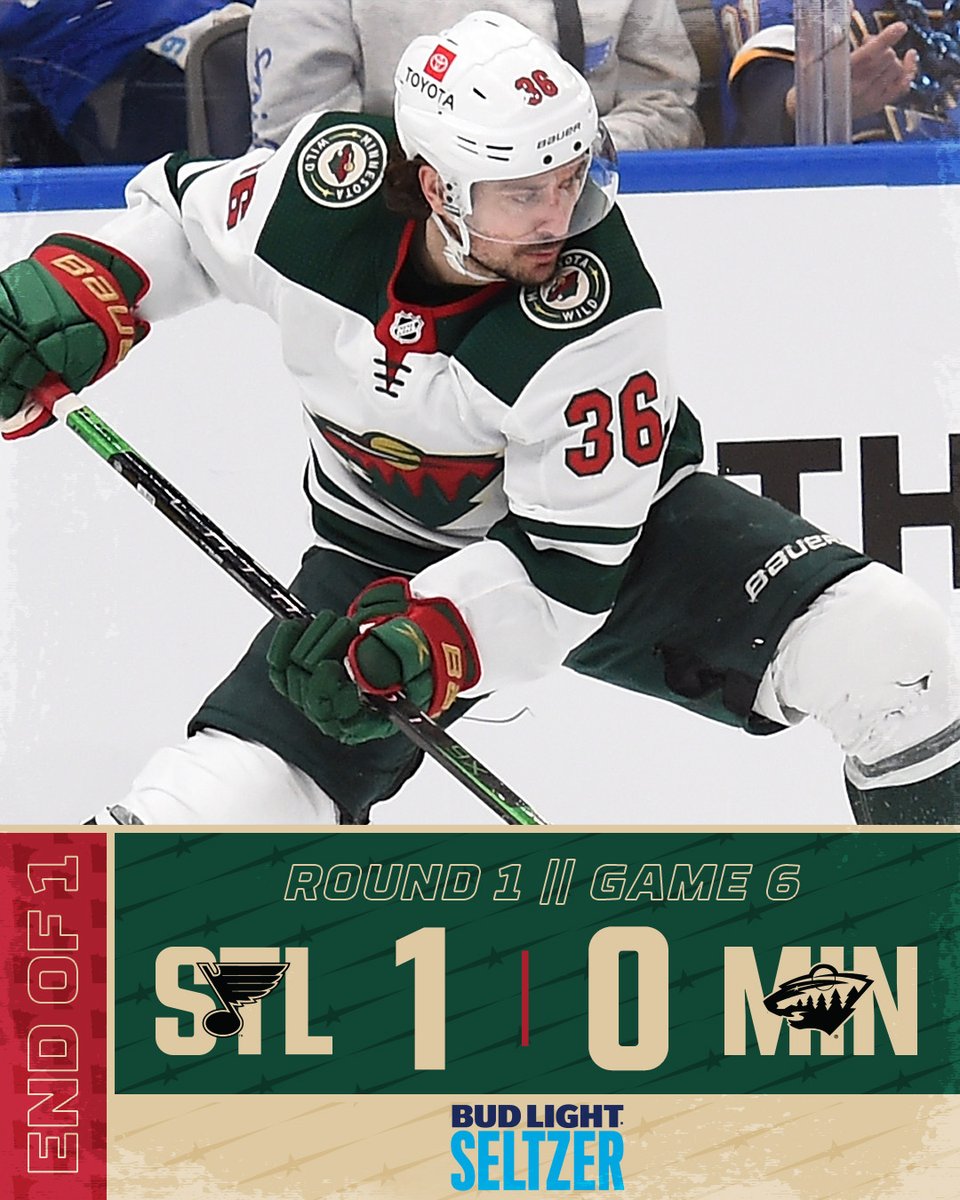 Plenty of hockey left. 

#mnwild | @BLSeltzy