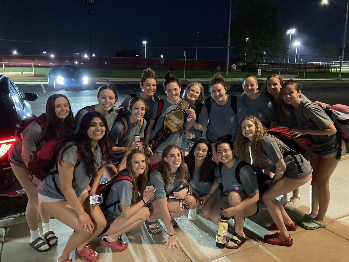 NCHSwaterpolo's tweet image. Redhawks beat the Porters 18-4 in the sectional quarterfinal. Allie Guccione with some fantastic transitions and earns the belt!!!
