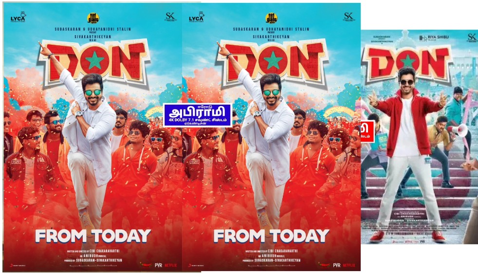 Hearing lot of positive response from early morning shows.. #DONfromToday at #Erode #Abiramitheatre FDFS starts at 10:45AM. Book your tickets at #bookmyshow and enjoy your weekend with families and friends