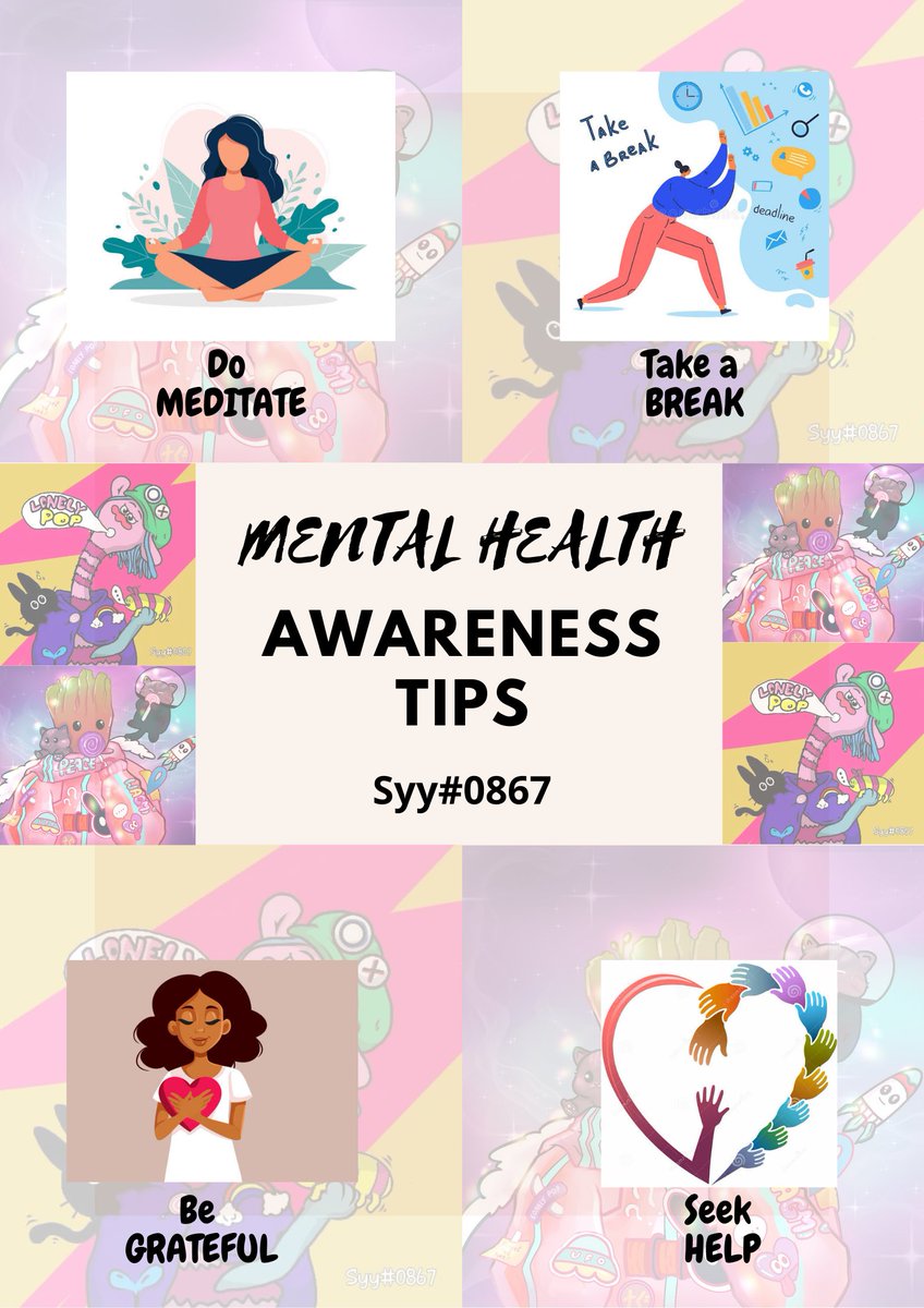 _Saiyonara's tweet image. Mental Health Awareness 
Tips 💛

To anyone out there battling their own struggles in life may this TIPS can help you.
Just rmb that &quot;IT&apos;S OKAY, TO NOT BE OKAY 😊&quot;

Have faith in him 👆
@LonelyPopNFT 🫶
@BushRobins 
@PancakeSyrupNFT 
#MentalHealthAwareness 
#lonelytogether #NFT