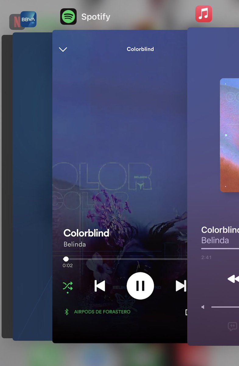 ForasteroJoel's tweet photo. Estoy que no puedo de la maldita emoción por tu culpa @belindapop que ese #1 nos dure mucho #Belifans COLORBLIND OUT NOW 
COLORBLIND BY BELI https://t.co/oTYROW9xvf