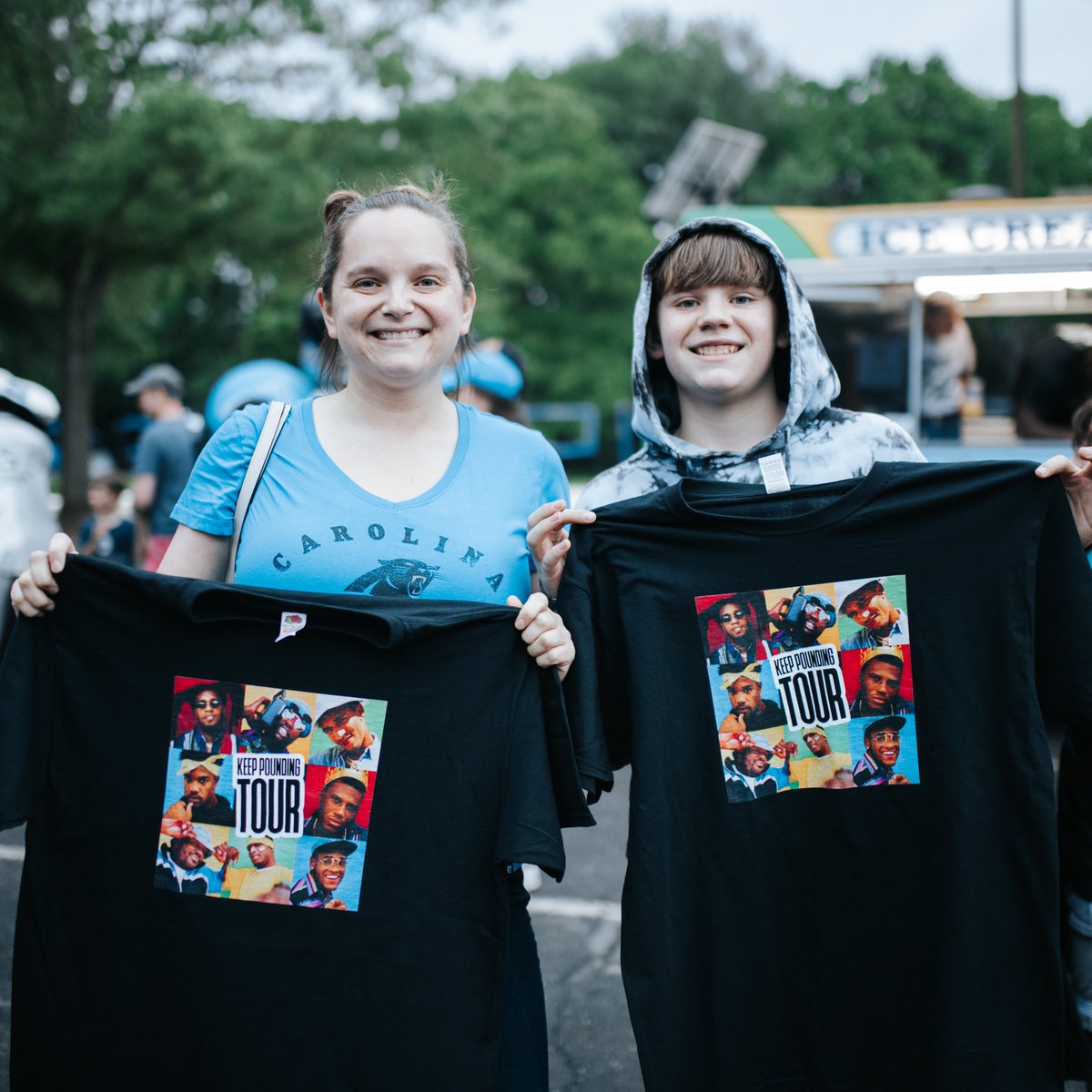 Panthers's tweet image. #KeepPounding Tour shirts 🔥

RT for your chance to win!