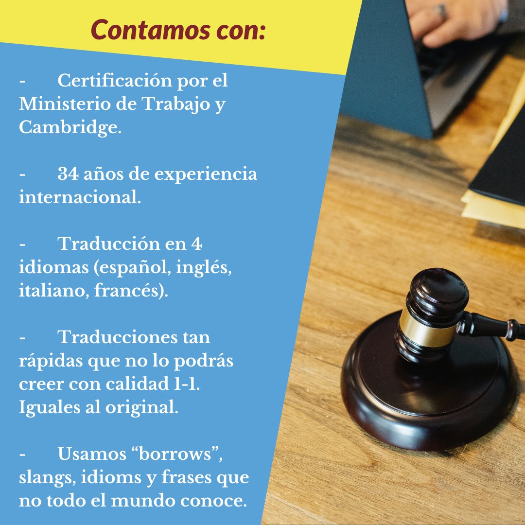 RepettoInst's tweet photo. Realizamos todo tipo de traducciones en inglés, italiano, francés y español. 🇺🇸 🇮🇹 🇫🇷 🇪🇨

Ofrecemos la más alta calidad 💯 y velocidad 💨 en el mercado.

Contáctanos! 🕝

Link de WhatsApp en bio.

#clasesonline #repettoinstitute #traducción #interpretación #clasesdeinglés https://t.co/2NaTldjapH