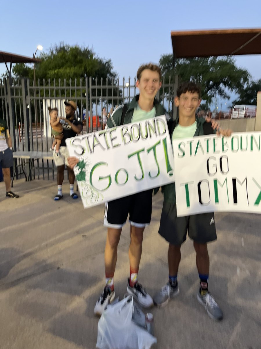 Proud of you both! JJ and Tommy, you have it your all! Way to represent Cole HS. Tommy 7th 300h, JJ 8th 1600m. Way to end your Senior Year. 4 years of hard work!! #AICW