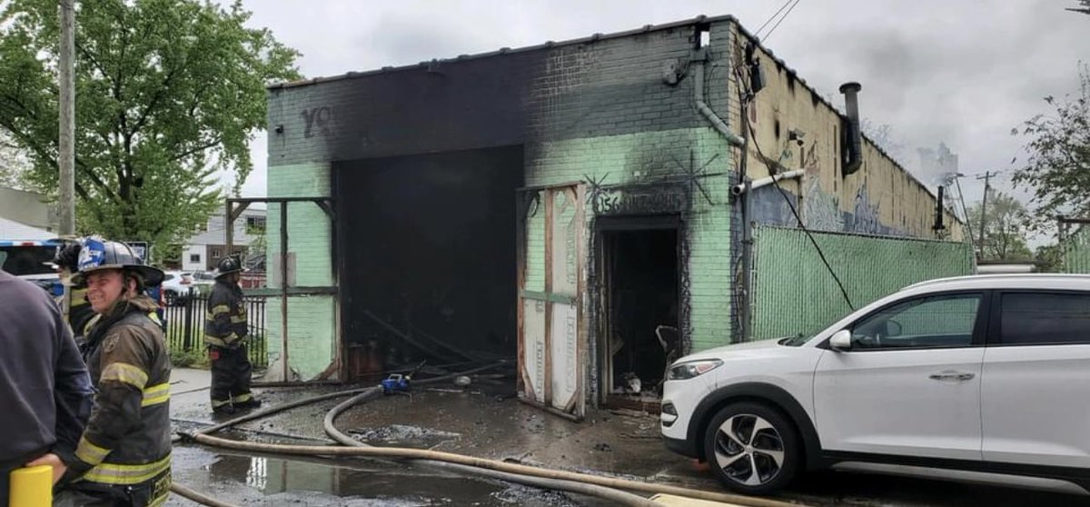 On 5/12/22, your <a href="/CherryHillFire/">Cherry Hill Fire/EMS</a> Professional Firefighters assisted at the scene of a 2-alarm commercial building fire in the City of Camden. Your Firefighters were training with Gloucester City &amp; Camden Firefighters in Camden &amp; responded to the scene as RIT.
