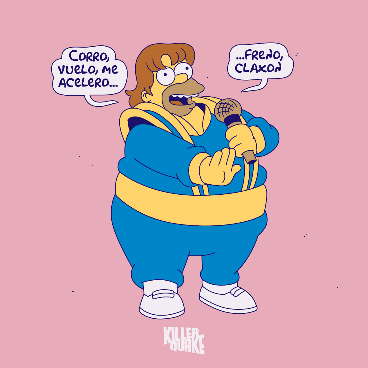 Killer_Quake's tweet photo. Fuego del amor, fuego del amor, corro para estar junto a ti 🎶

#Simpsons #Homero #Timbiriche
#acelero #freno #clasicos https://t.co/3fnvAAGpwj