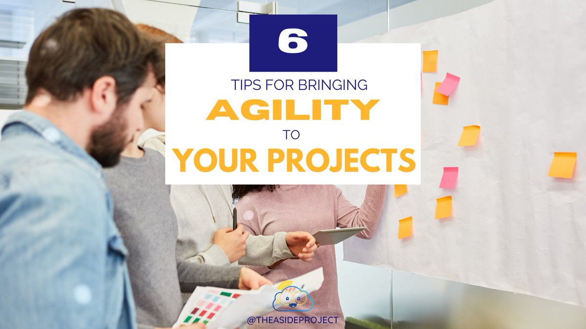 theasideproject's tweet photo. 💡6 tips to make agile works for your startup teams  👇
✅Setup the right agile model 
✅Focus on the essential 
✅Define the right metrics 
✅Accept to make changes 
✅Focus on collaboration
✅Invest in the right tools 
Learn more 👉 https://t.co/94q0xSI64L
#startup #agile https://t.co/hNC4iu3a2W